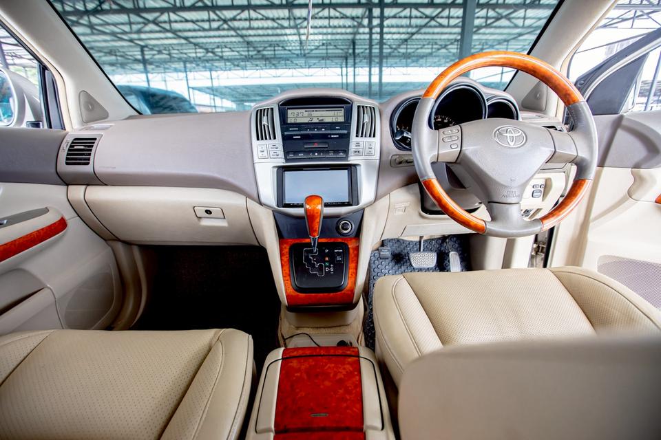 Toyota Harrier Rx240G ปี 2006 เกียร์ Auto สีน้ำตาล ซันรูฟ 16