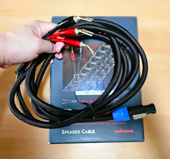 ขาย AudioQuest Type-5 (REL Sub Cable) 3 เมตร | หัว Banana-500 แท้ | ของแท้ซื้อจากร้าน ปิยะนัส รูปที่ 2