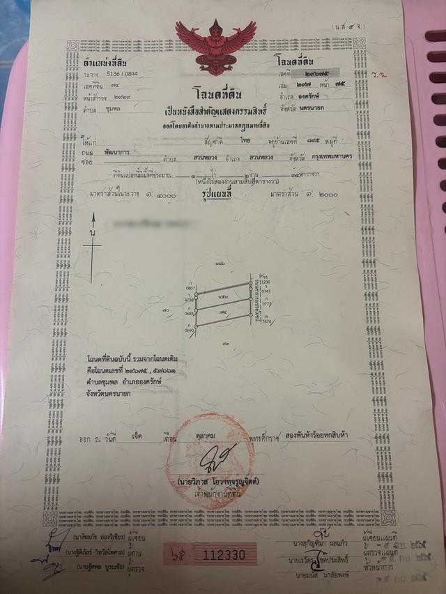 ที่ดินคลอง15นครนายกติดถนนสาธารณะเจ้าของขายเอง 3