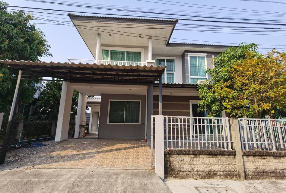 ให้เช่าบ้านเดี่ยว2ชั้นหลังมุม หมู่บ้านฉัตรหลวง14 ถนนเลียบคลอง3 คลองหลวง ปทุมธานี 1