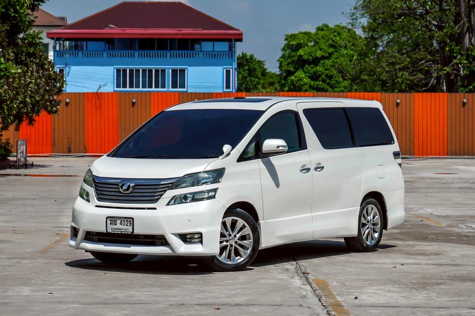 รหัสรถ CBL4019 TOYOTA VELLFIRE 2.4 V AT 2012