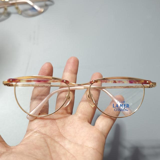 กรอบแว่นตาวินเทจ ญี่ปุ่น ยุค 80,90 ไทเทเนี่ยมเกรดพรีเมี่ยม น้ำหนักเบา by Citizen เก่าเก็บไม่ผ่านการใช้งาน ทรงสวยคลาสสิค รูปที่ 9