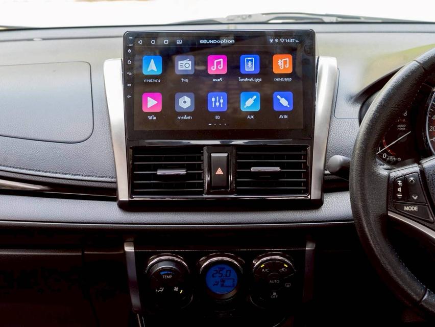 Toyota vios 1.5S ปี2015 ♨️ #ประกันเครื่องเกียร์3ปี /30,000 km. ♨️ รูปที่ 11