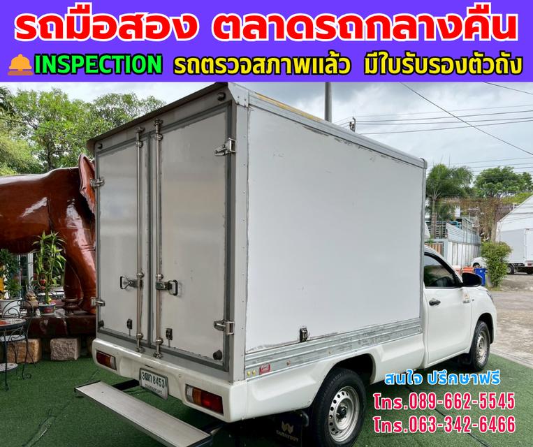 ❇️ปี2022 Toyota HILUX REVO 2.4 Single Cab Entry 📌ตู้แห้ง สูงใน 150 ซม. ❇️เกียร์ธรรมดา ❇️เครื่องดีเซล 6