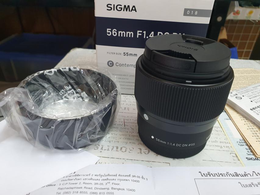 Sigma Lens 56 mm. F1.4 DC DN Canon EF-M 4