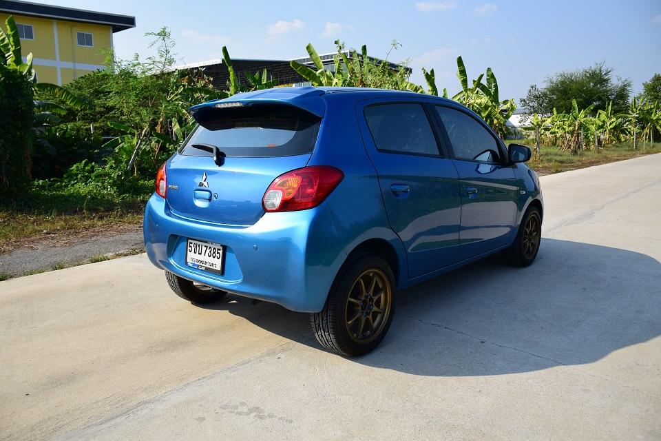 ผ่อนถูก 3 พันกว่าบาท ปี2012 MITSUBISHI MIRAGE 1.2 GLX พุตสต๊าท กุญแจคีเรท ขับประหยัดน้ำมัน แม็ก CD เดิมๆไฟตัดหมอก กล้องหลัง โทร0957401229 ไอดีไลน์UTBP รูปที่ 11