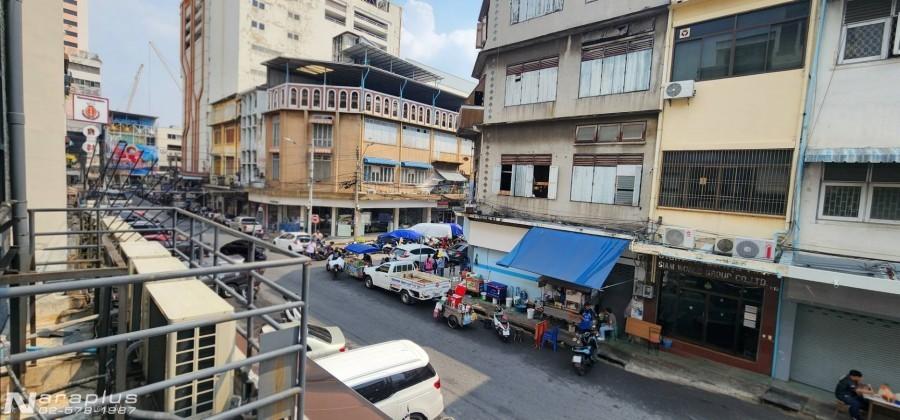 . 69030150 : ขายอาคารพาณิชย์ 5 ชั้น พร้อมต่อเติมดาดฟ้า บนที่ดินรวม 24.7 ตร.ว. ย่านวังบูรพา ใกล้ Mega Plaza และ ดิโอสยาม พลาซ่า อยู่ในทำเลธุรกิจ การค้า 5