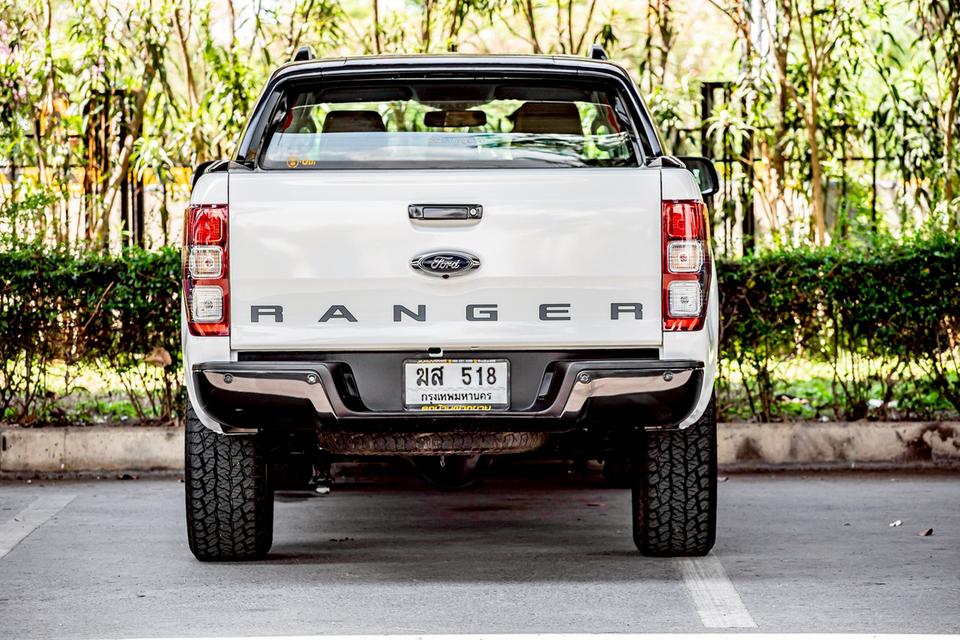Ford Ranger 3.2 Wildtrak 4x4 Hi-Lander Double Cab ปี 2013 เกียร์ Auto สีขาว มือเดียวป้ายแดง 7