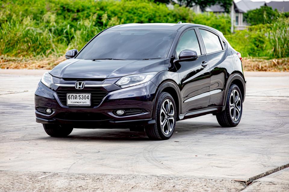 Honda Hrv 1.8E สีเทา ปี 2016 เบาะไฟฟ้า