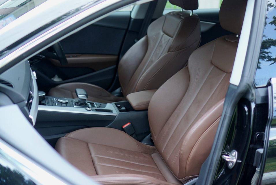 Audi A5 SPORTBACK 40 TFSI 2018 สีดำ รถเจ้าของเดียว ตัวถังเดิมสวย สภาพป้ายแดง รูปที่ 14