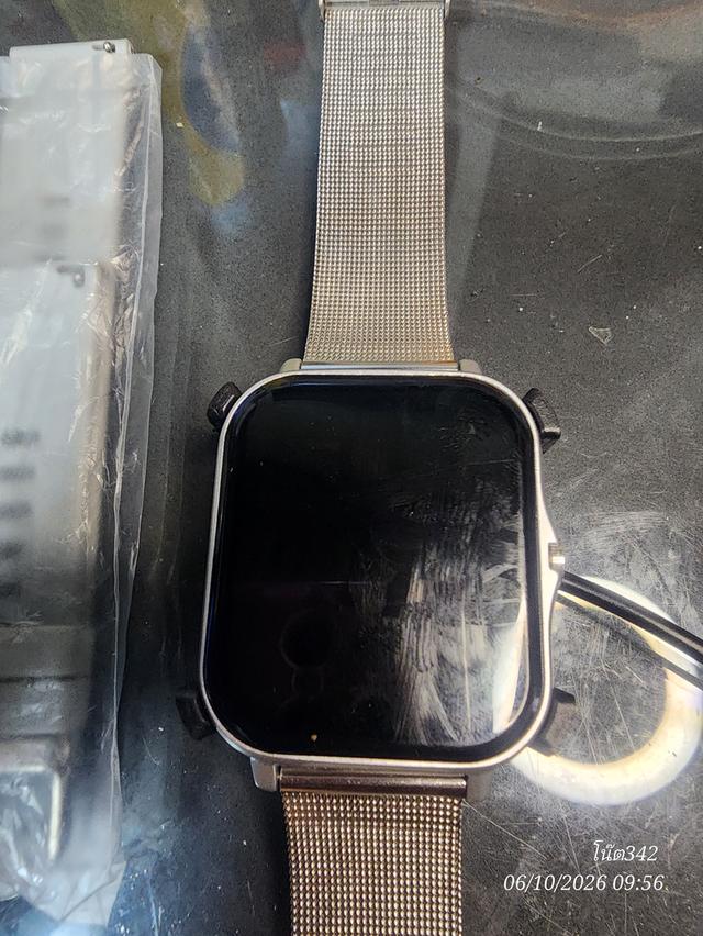 Smartwatch Y13 สภาพใหม่ ไม่เคยใช้งาน พร้อมสายสแตนเลส + สายยางสำรอง รูปที่ 3