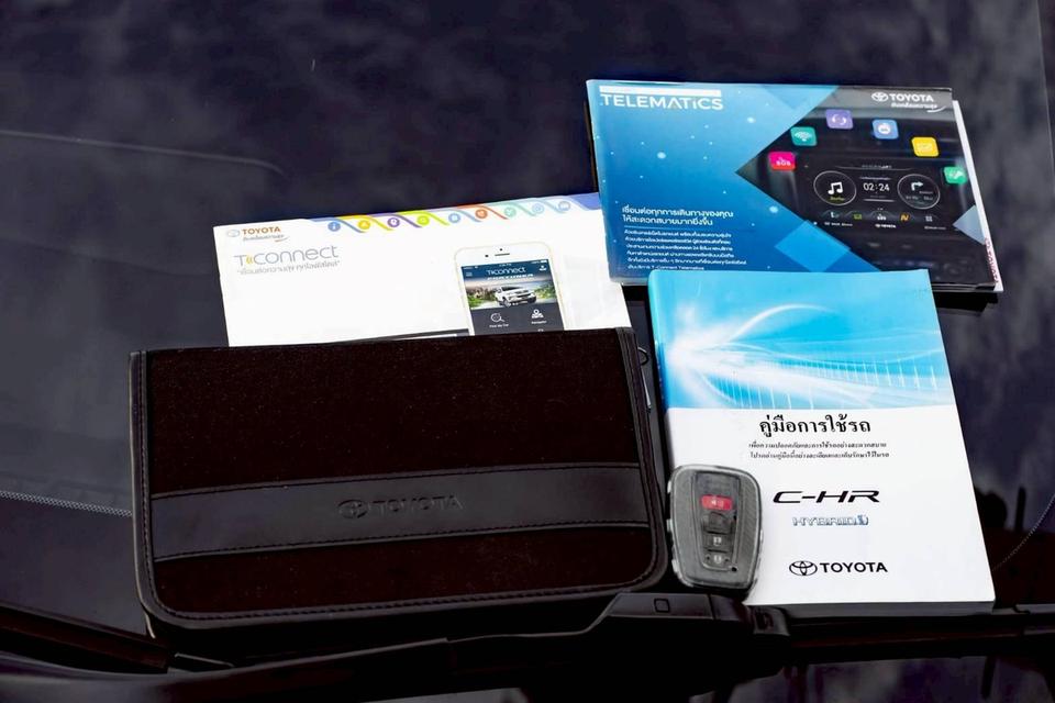 รหัสรถ PR28 Toyota C-HR 1.8 Hybrid High (รุ่น Top สุด + 2 Tone) 18