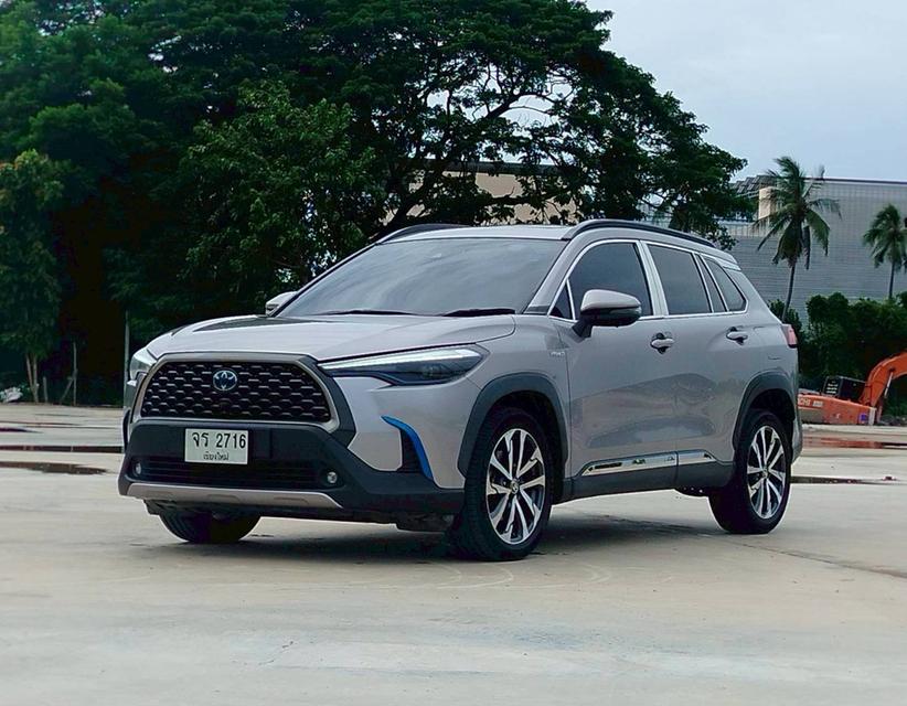 Toyota Cross 1.8 Hybrid Premium  safety สีเทา  ปี 2020  ออโต้ 