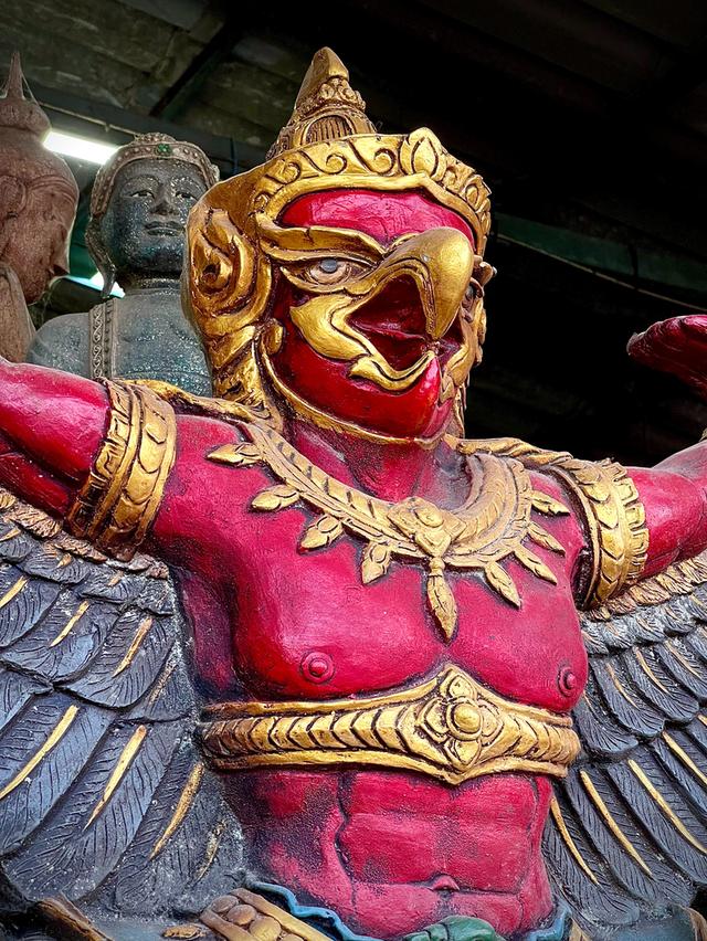 ครุฑแขวนผนัง องค์ใหญ่ ขนาด130ซม 4