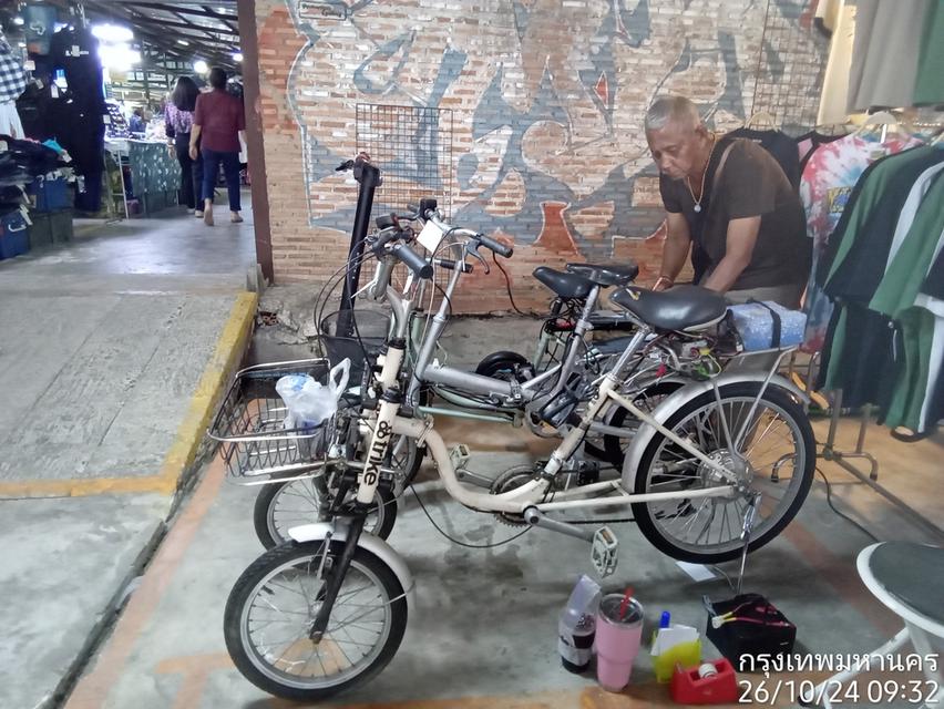 จักรยานหายาก พับไป ในกรุงเทพ รูปที่ 5