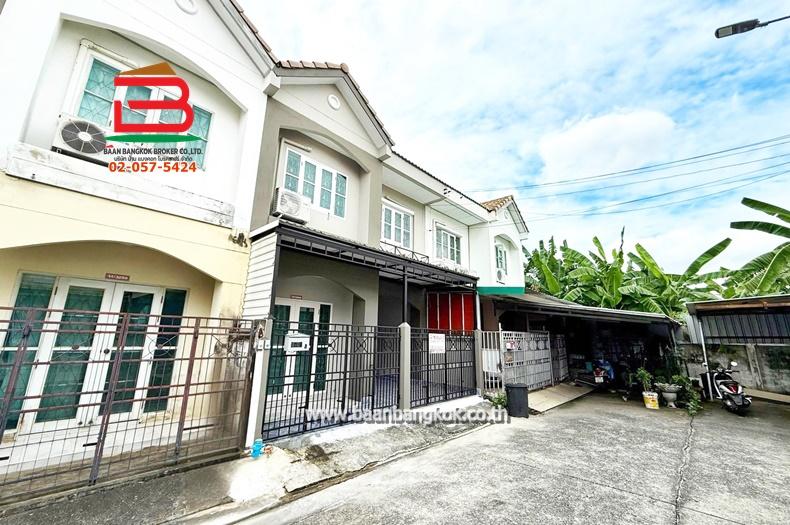 ทาวน์โฮม หมู่บ้าน บัวทองธานี เฟส18 เนื้อที่ 18 ตรว. ถนนกาญจนาภิเษก ตำบลบางบัวทอง อำเภอบางบัวทอง นนทบุรี 12