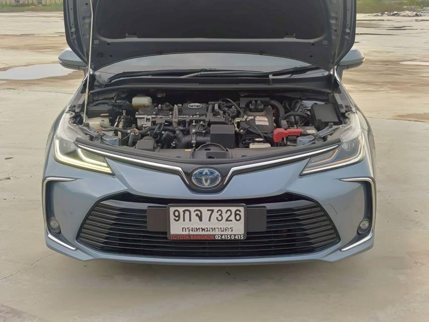 TOYOTA ALTIS Sedan 4dr Hybrid High E-CVT 7sp FWD 1.8สีเทา Y2019