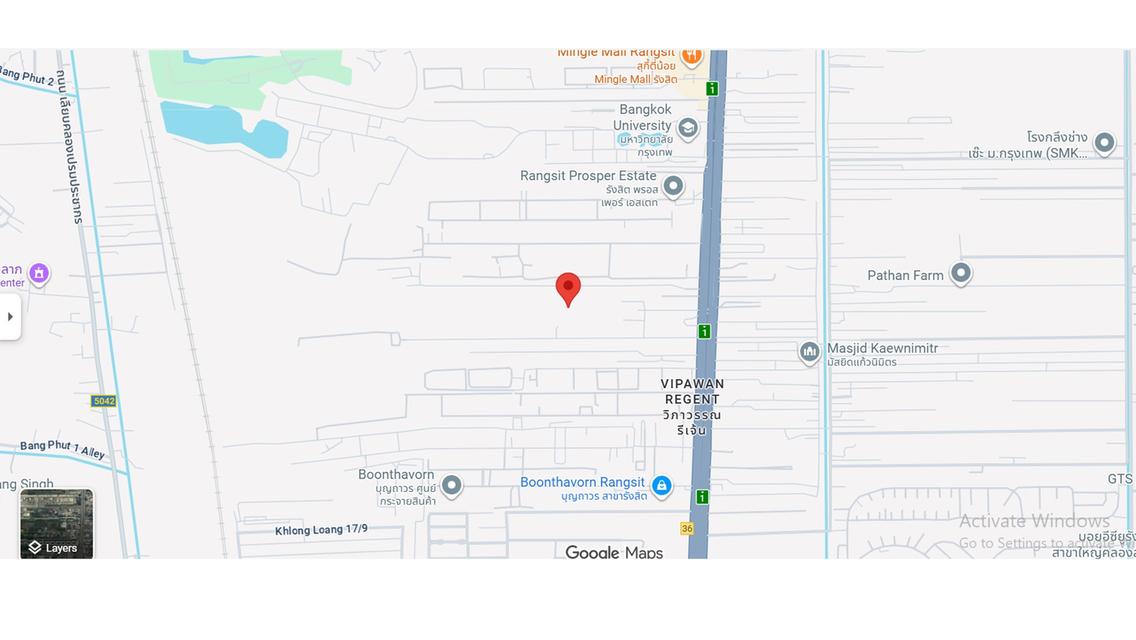 ขายที่ดิน คลอง 1 คลองหลวง 25 หลัง ม.กรุงเทพ ปทุมธานี 3