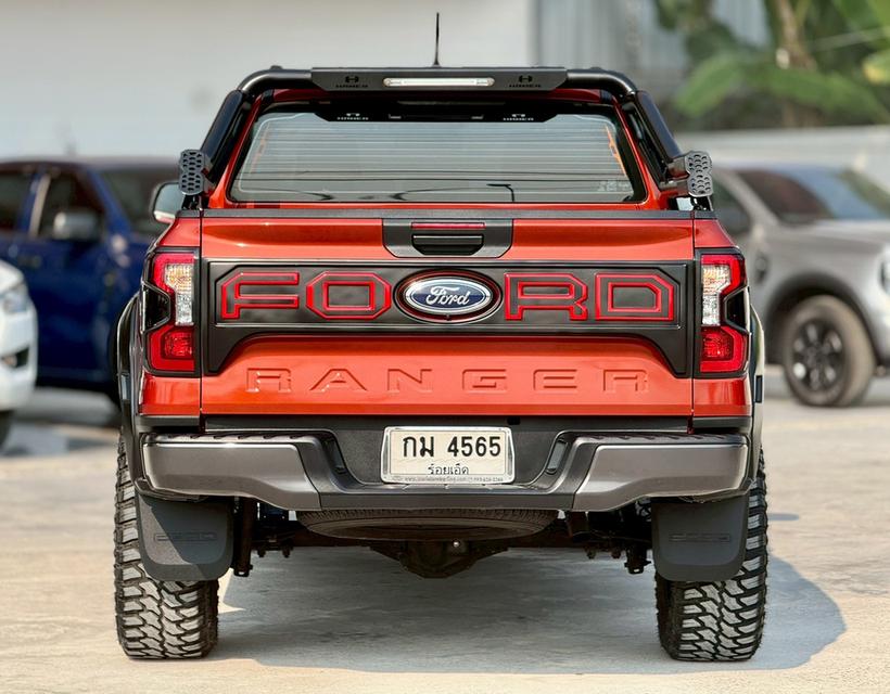 ปี 2023 FORD RANGER, 2.0 SPORT 4WDโฉม HI-RIDER DOUBLE CAB เกียร์ออโต้ สีส้ม รูปย่อยที่ 4
