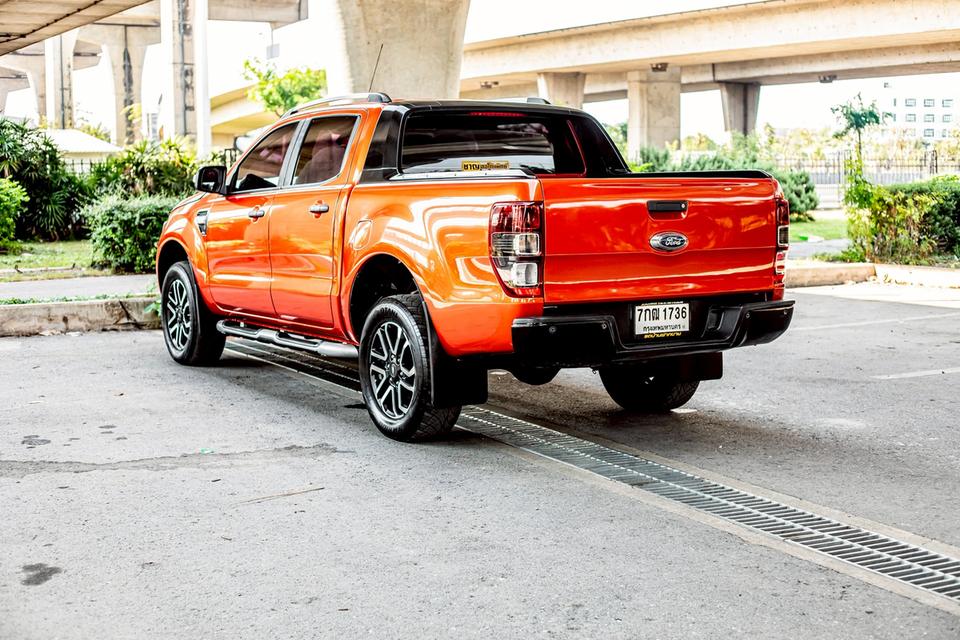 Ford Ranger 3.2 Wildtrak 4X4 Hi-Lander Double Cab เกียร์ AT ปี 2013 สีส้ม 9