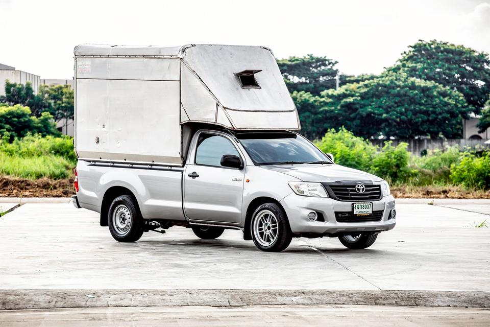 TOYOTA HILUX VIGO 2.7 J STANDARD CAB ปี 2015 สีเทา มือเดียว 4