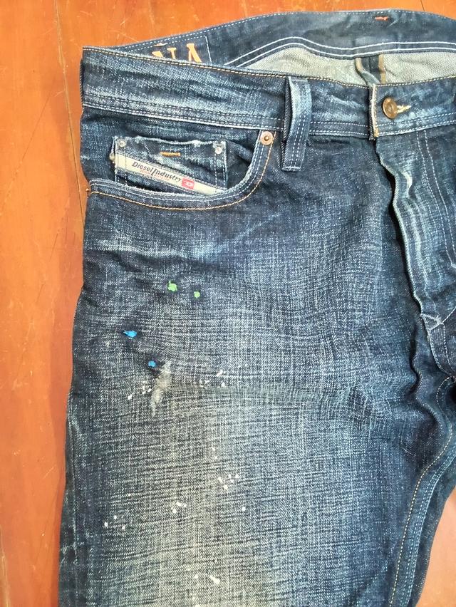 Rare Item กางเกงยีนส์ Diesel Thanaz Made in Italy ของแท้ รูปที่ 4