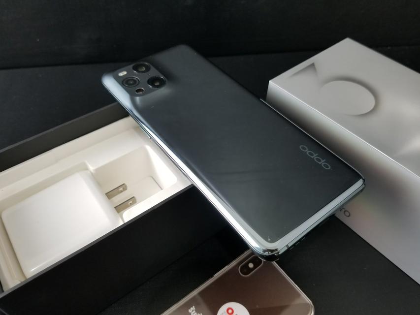 ขาย/แลก OPPO Find X3 Pro 5G 12/256GB Gloss Black ศูนย์ไทย สวยมาก แท้ ครบยกกล่องเพียง 20,900 บาท  6