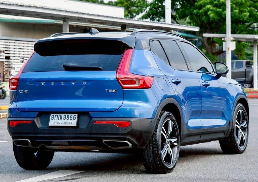 รหัสรถ PR9886 Volvo XC40 T5 AWD R-Design รุ่น Top Fulloption เจ้าของเดียวออกห้าง Volvo Thailand ปี 2019