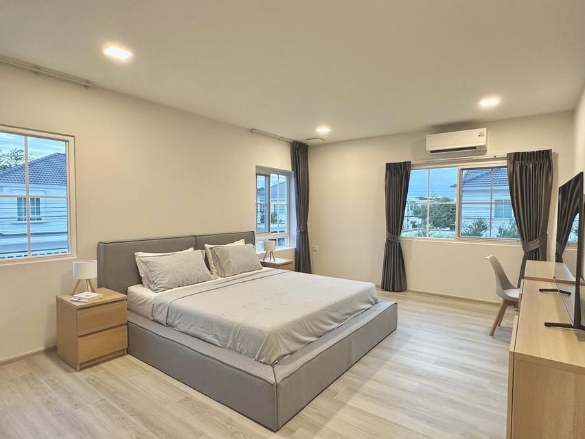 🏡 ให้เช่า บ้านเดี่ยว ม.ชัยพฤกษ์ บางนา กม.15 3 ห้องนอน แปลงมุม 184 ตรม. ใกล้ Mega bangna 6