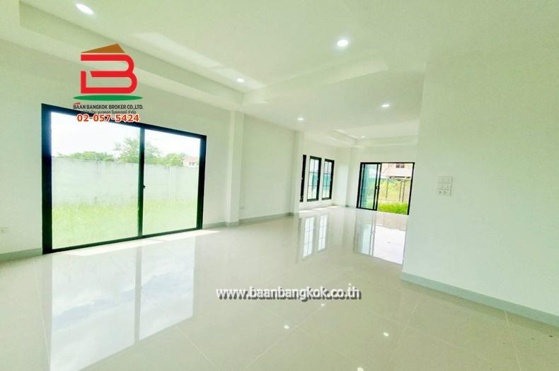 บ้านเดี่ยว เนื้อที่ 50 ตรว. ถนนประชาสำราญ ใกล้บ้านเอื้ออาทรประชาสำราญ แขวงคลองสิบสอง เขตหนองจอก กรุงเทพมหานคร 5