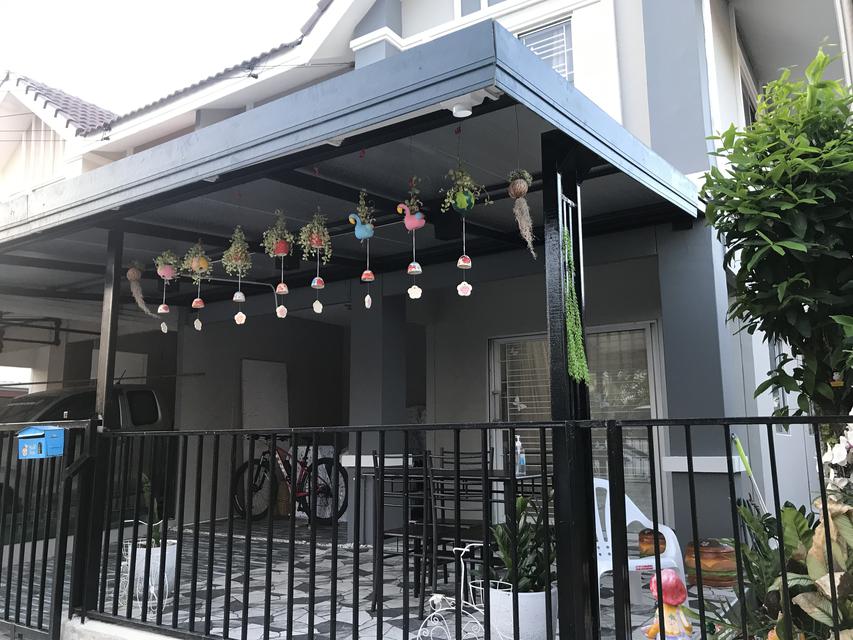 บ้านแฝด หมู่บ้านพฤกษา 28 ติดนิคมบางปู