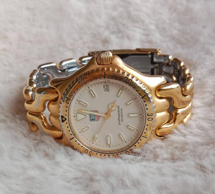 15.TAG HEUER ระบบ Quartz Boy size หน้าปัด 36 mm พร้อมกล่องแท้