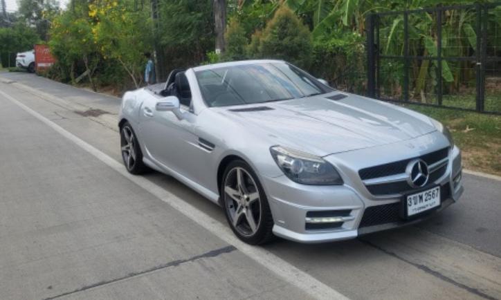 Mercedes-Benz SLK-Class สีเทามือสอง 3