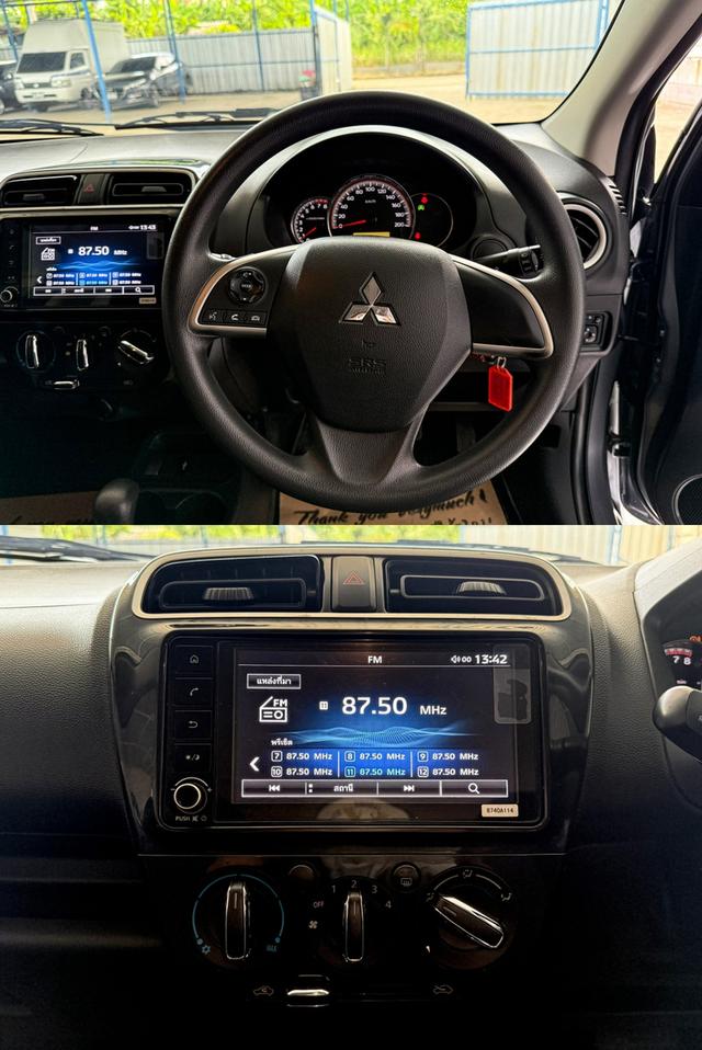 ⭐️ ผ่อนเบา 4,xxx บาท ⭐️ Mitsubishi Mirage 1.2Active เกียร์ออโต้ รูปที่ 12
