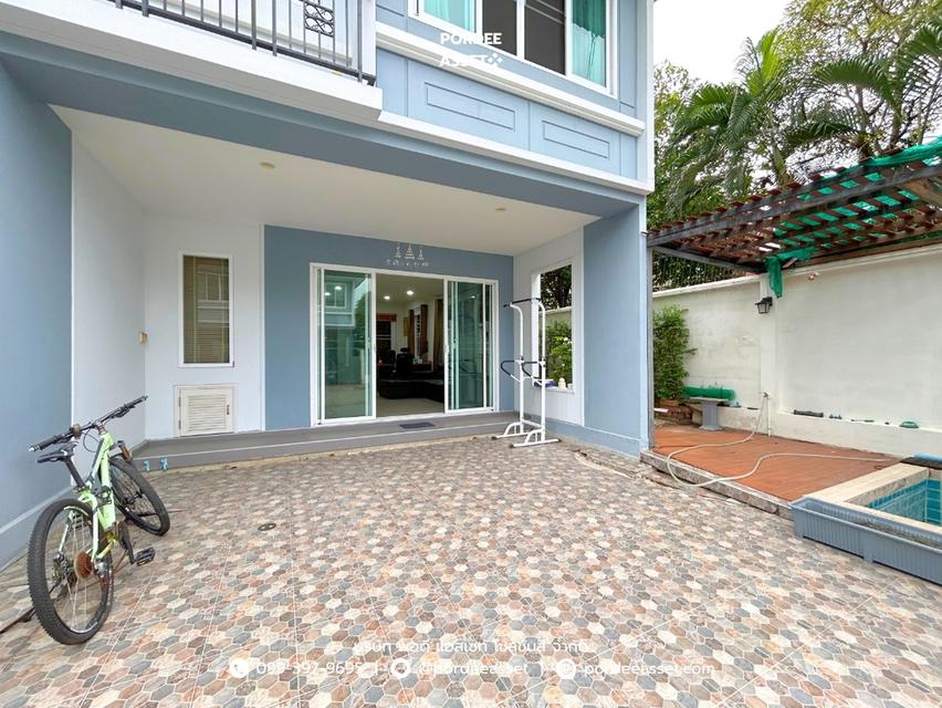 ดรีม ดีลักซ์ ราชพฤกษ์-ปิ่นเกล้า (หลังมุม 31.5 ตร.ว.) ถ.สวนผัก บางกรวย นนทบุรี ดีไซน์สวยหรูหรา บรรยากาศดี เงียบสงบ เดินทางสะดวก 17