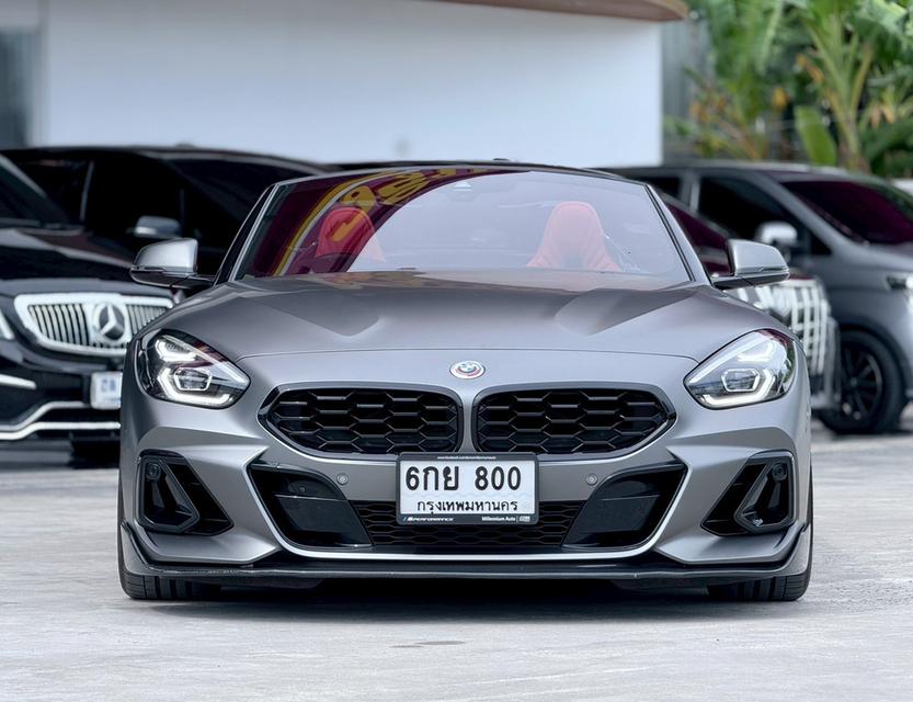 ปี 2023 BMW Z4 G29 (ปี 18-25) 3.0 M40i Convertible สีเทา แร็พสติกเกอร์สีเทาด้าน 9