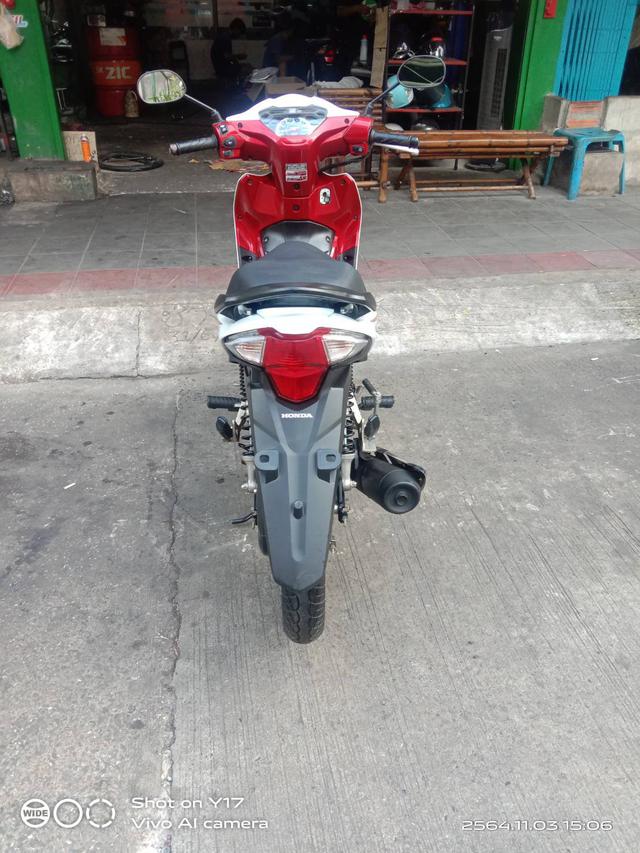 Honda Wave 110i 2020 สีขาว-แดง