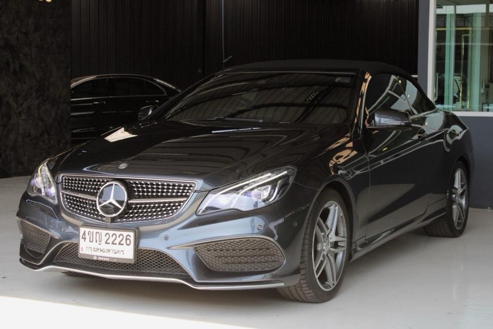 รหัส JRS2226 Mercedes Benz E200 Cabriolet (เปิดประทุน)  ปี2014 AMG 