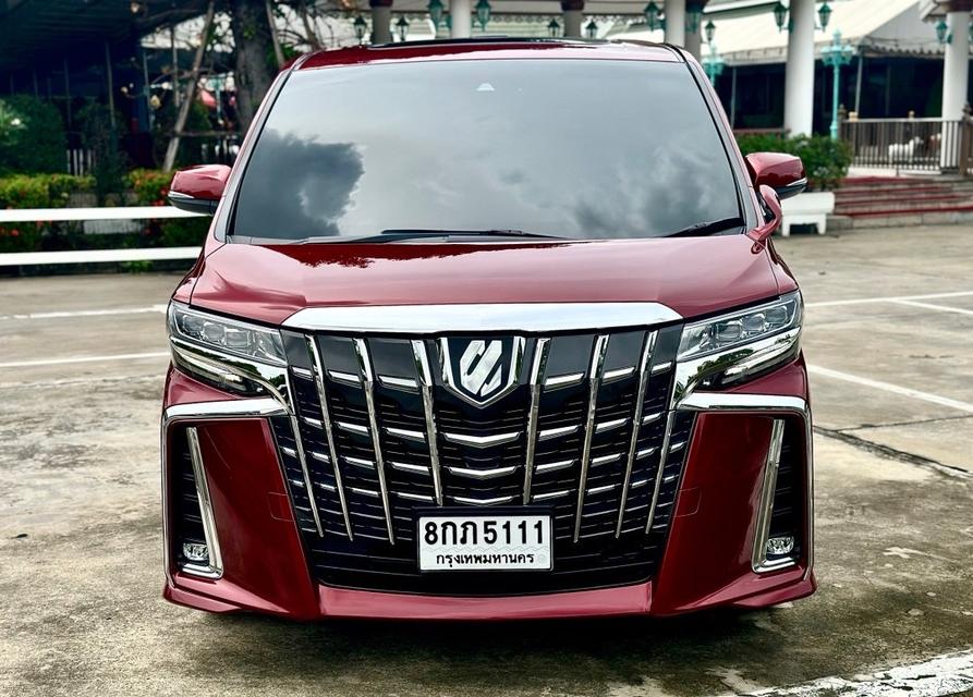 Toyota Alphard Sc ปี 2020 สีแดง รหัส SG5111 2