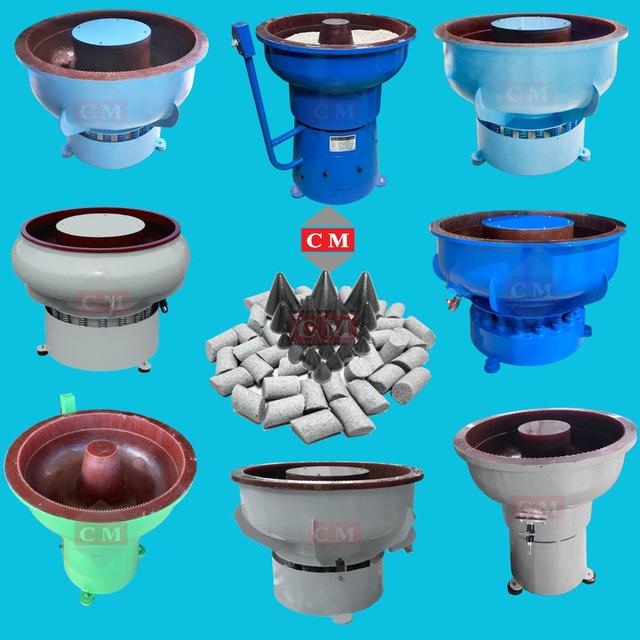 ขาย เครื่องขัดผิวโลหะแบบเขย่า ไม่มีสะพาน ทุกขนาด หินขัด น้ำยา