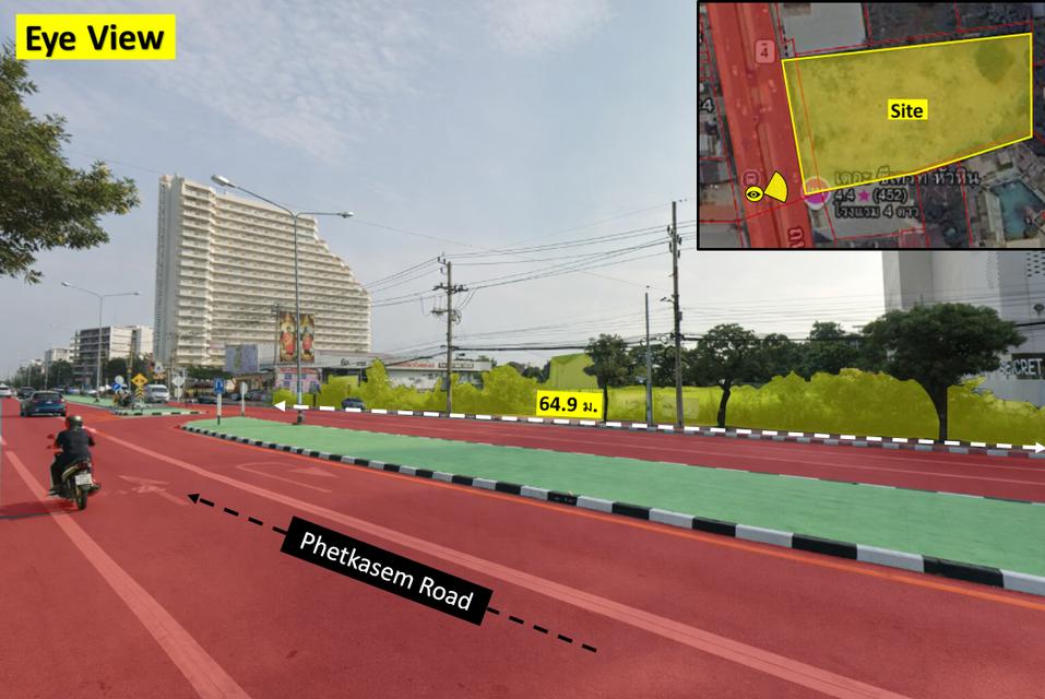 ที่ดินศักยภาพ หัวหิน (ใกล้ทะเล / ถนนเพชรเกษม) 3