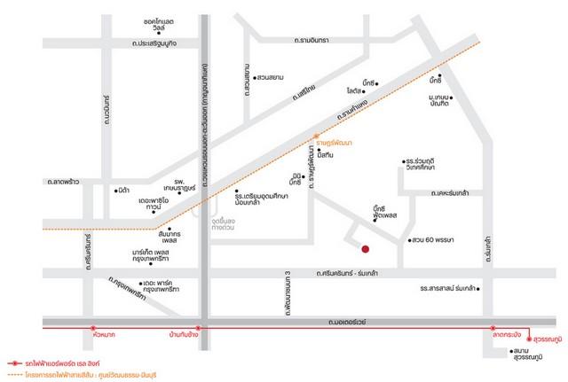 ให้เช่าบ้าน โครงการ สราญสิริ รามคำแหง Sanransiri