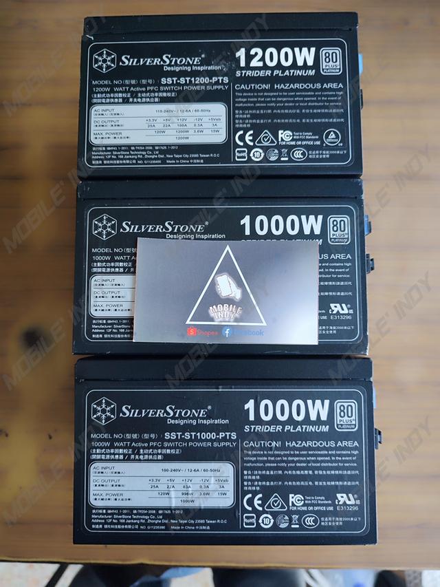 🎉ขาย Power Supply Silverstone (Platinum) SST-ST1000-PTS(1000W) และ SST-ST1200-PTS(1200W)🎉