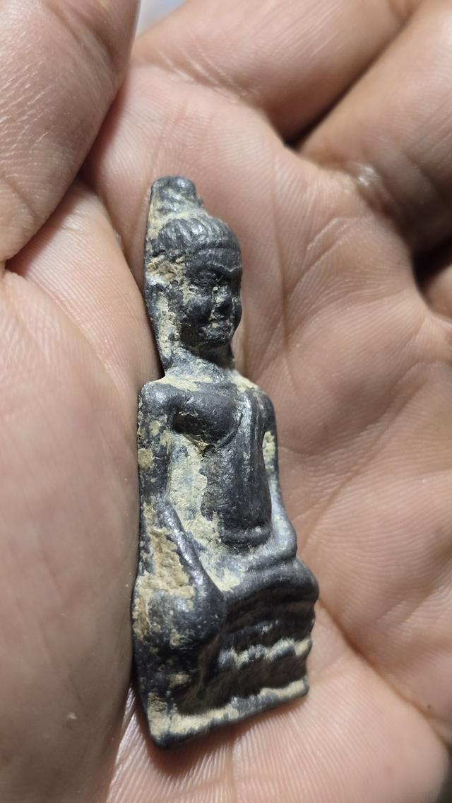 พระหูยานลพบุรี พิมพ์ใหญ่ เนื้อชินเงิน 7