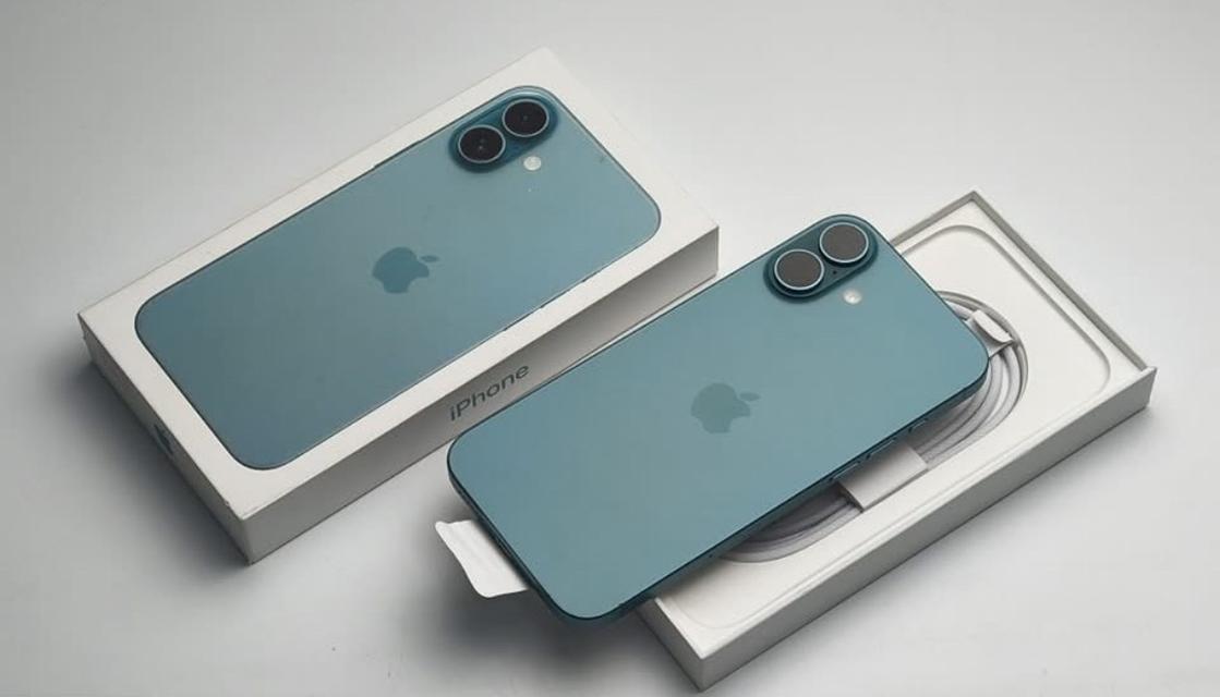 ขาย iPhone 16 plus สีเขียว ( Teal )