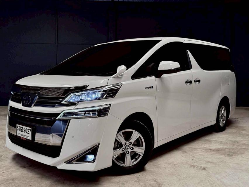 Toyota vellfire 2.5 hybrid X ปี 2021