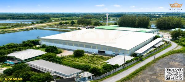 โรงงานสเป็กพิเศษและราคาดีงาม เกือบ 6 ไร่ 5,500 ตร.ม. วางเครื่องจักรและสินค้าได้สบายด้วยพื้น 5 ตัน/ตร.ม. สูงมากถึง 19 เมตร พร้อมเสารับเครน  - KK6659S 5