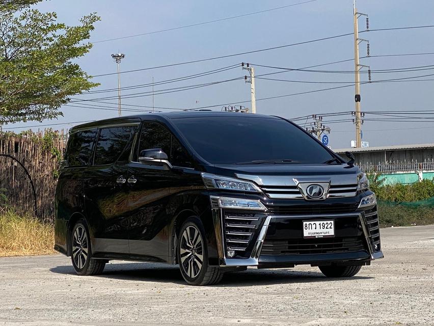 Toyota Vellfire 2.5 ZG Edition MNC ปี 2018 เลขไมล์ 42,xxx km.