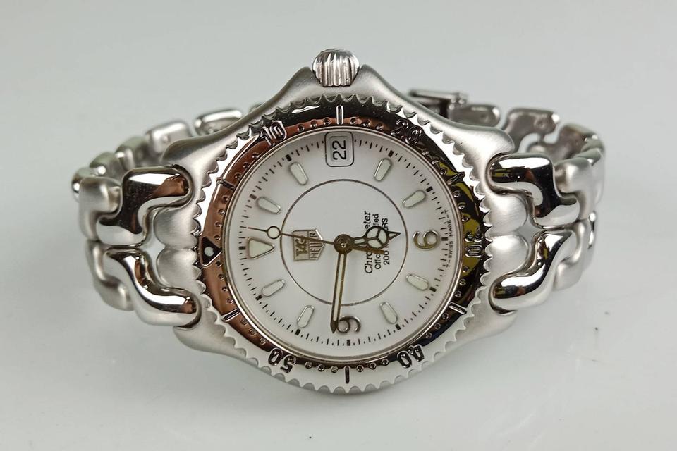 4.TAG HEUER Chronometer ระบบ Automatic Boy size หน้าปัด 36 mm อปก.กล่องแทน