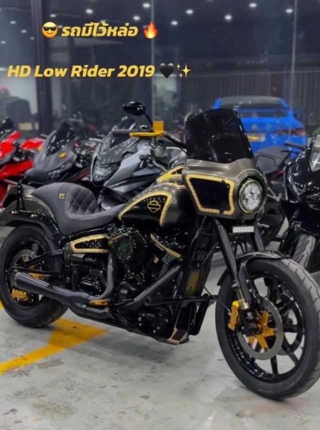 🔥 HARLEY-DAVIDSON FXLR LOW RIDER 2019 🔥🖤 Black & Gold Custom | STAGE 4 ✨
